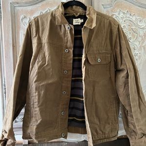 Flint and Tinder Flannel Lined Wax Jacket